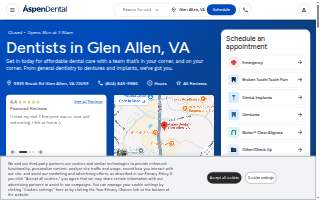 Aspen Dental - Glen Allen website