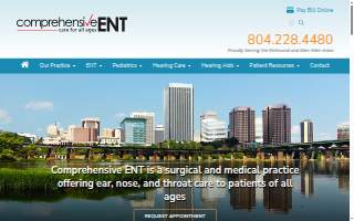 Comprehensive ENT website