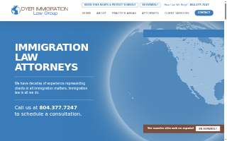 Dyer Immigration Law Group, P.C. website