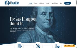 Franklin IT Solutions - Managed IT For Business Richmond, Chesterfield, Henrico website