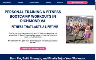 Glatter Fitness of Glen Allen website