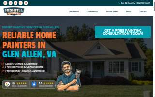 Highfill Painting LLC website