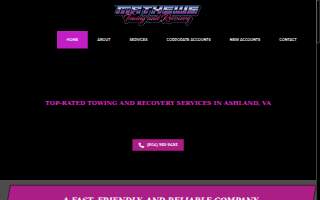 Mathews Towing and Recovery website