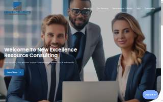 New Excellence Resource Consulting website