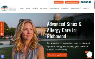 Richmond Breathe Free Sinus & Allergy Centers of Glen Allen website