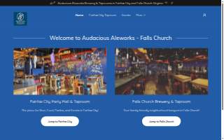 Audacious Aleworks Brewery of Great Falls website