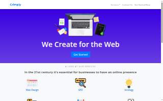 Crimply website