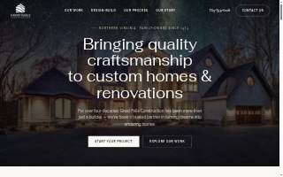 Great Falls Construction website