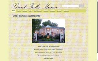 Great Falls Manor website