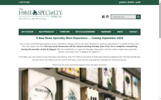 The Home Specialty Store, Inc website
