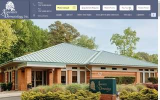 Associates In Dermatology website