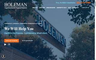 Boleman Law Firm, P.C. website