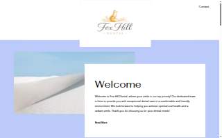 Fox Hill Dental website