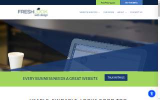 Fresh Look Web Design website