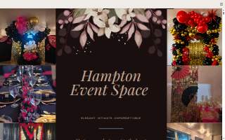 Hampton Event Space & Party Rentals website