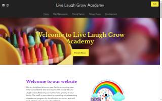 Live Laugh Grow Academy website