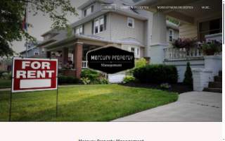 Mercury Property Management website