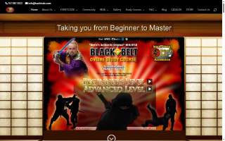Ninjutsu Martial Arts School website
