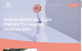 Sheer Glow website