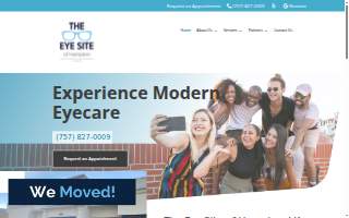 The Eye Site of Hampton website