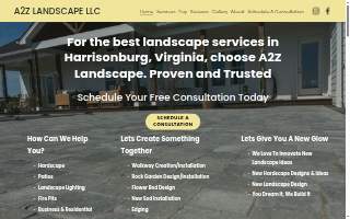 A2Z Landscape LLC website