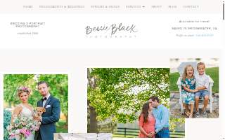 Bessie Black Photography website