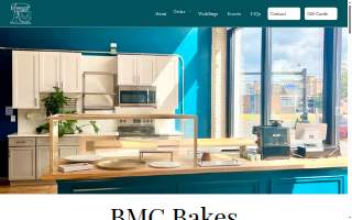 BMC Bakes website