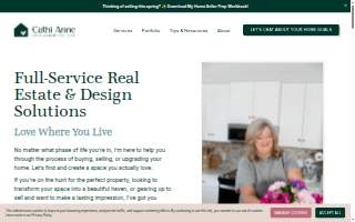 Cathi Anne, Realtor website