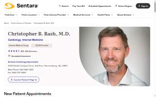 Christopher B. Rash, MD website