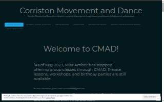 Corriston Movement and Dance website