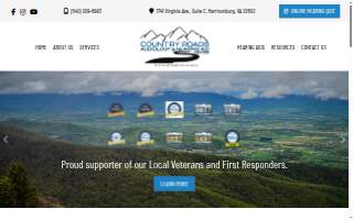 Country Roads Audiology website