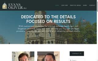 Evans Oliver PLC website