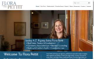 Flora Pettit PC website