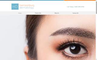 Harrisonburg Dermatology website