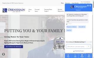 Obenshain Law Group website