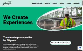 Pennoni Associates Inc. - Consulting Engineers website
