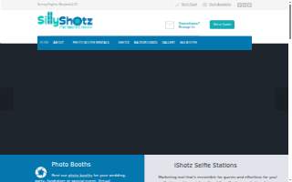 Silly Shotz Photo Booth Company of Harrisonburg website
