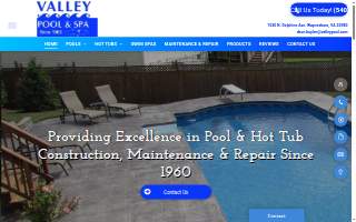 Valley Pool & Spa of Staunton website