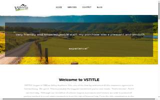 Vstitle of Harrisonburg website