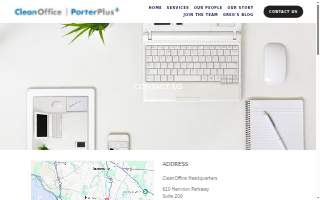 CleanOffice Inc. website
