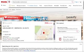CVS website