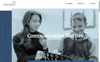 Growing Kids Therapy Center website