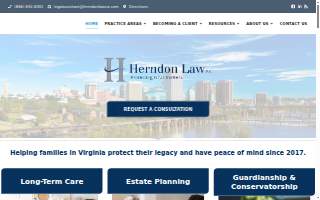 Herndon Law, P.C. website