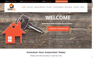 HomeKey Inspections of Herndon website