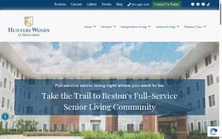 Hunters Woods at Trails Edge of Herndon website