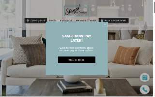 Staged by Design of Herndon website