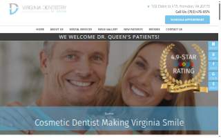 Virginia Dentistry by Design website