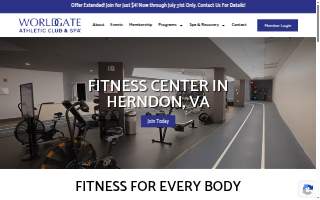 Worldgate Athletic Club website