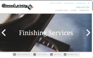 Atwood's Printing website