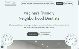 Best Smiles Staples Mill website